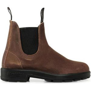 Blundstone, 1911 Enkellaars - Tabak Suede Bruin, Heren, Maat:40 1/2 EU