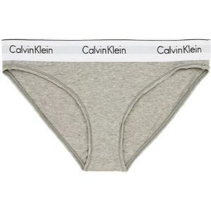 Calvin Klein, Dames Briefs en Thong, Stijl F3787E Grijs, Dames, Maat:XS