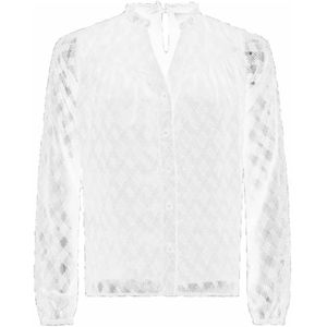 Lofty Manner, Blouses & Shirts, Dames, Wit, L, Witte Jordyn Blouse | Freewear