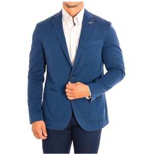 La Martina, Formal Blazers Blauw, Heren, Maat:L