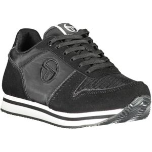 Sergio Tacchini, Schoenen, Dames, Zwart, 38 EU, Polyester, Elegante sportschoenen met contrasterende details