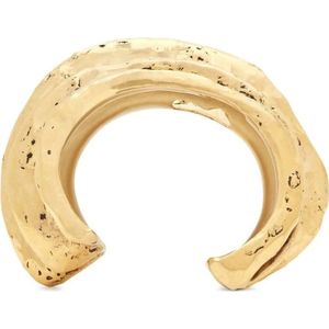 Saint Laurent, Accessoires, Dames, Beige, M, Antiek Gouden Messing Armband