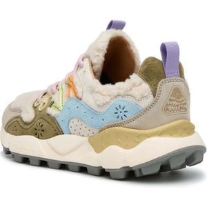 Flower Mountain, Schoenen, Dames, Veelkleurig, 40 EU, Shearling and wool sneakers Yamano 3 Woman