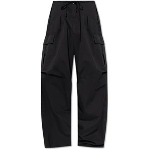 Alexander McQueen, Broeken, Heren, Zwart, L, Katoen, Cargo broek