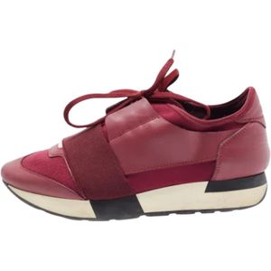 Balenciaga Vintage, Pre-owned Fabric sneakers Rood, Dames, Maat:37 EU