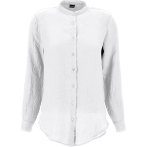 Fay, Blouses & Shirts, Dames, Wit, L, Witte Casual Overhemden