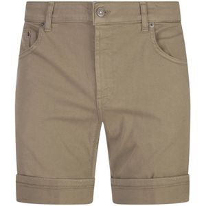 Dondup, Korte broeken, Heren, Bruin, W33, Casual Shorts