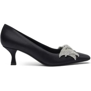 Casadei, Geraldine Butterfly Hakken Zwart, Dames, Maat:40 1/2 EU