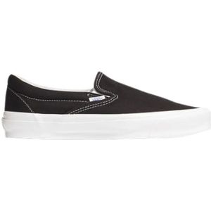 Vans, Schoenen, Heren, Zwart, 38 1/2 EU, Klassieke Slip-On Sneakers