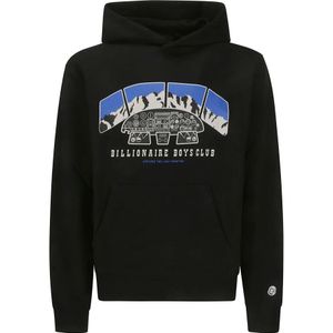 Billionaire Boys Club, Sweatshirts & Hoodies, Heren, Zwart, S, Flight Deck Hoodie Sweatshirt