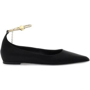 Salvatore Ferragamo, Loafers Zwart, Dames, Maat:36 1/2 EU