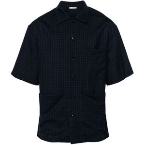 Barena Venezia, Blouses & Shirts Blauw, Heren, Maat:M