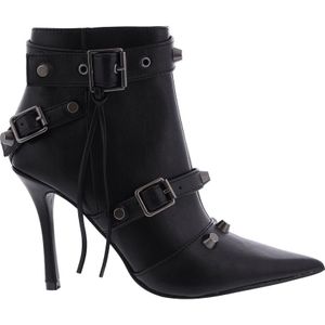 Steve Madden, Schoenen, Dames, Zwart, 36 EU, Dames Fortitude Bootie Zwart