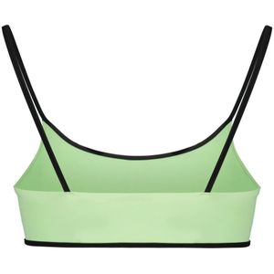 Iceberg, Badkleding, Dames, Groen, M, Logo Print Bikini Top