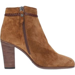 Pantanetti, Schoenen, Dames, Bruin, 41 EU, Suède, Laarzen Bruin