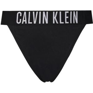 Calvin Klein, Ondergoed, Dames, Zwart, XS, Nylon, Nylon Thong Dames Badpak Lente/Zomer
