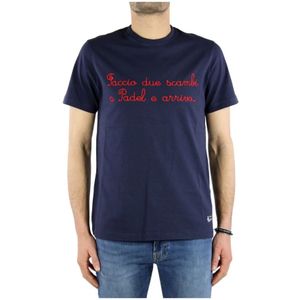 Roy Roger's, Tops, Heren, Blauw, S, t-shirt