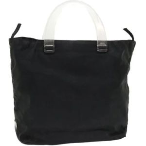 Prada Vintage, Pre-owned Nylon handbags Zwart, Dames, Maat:ONE Size