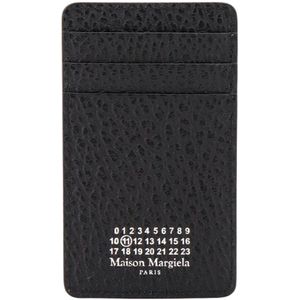 Maison Margiela, Wallets Cardholders Zwart, Heren, Maat:ONE Size