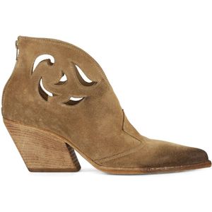 Elena Iachi, Cowboy Boots Beige, Dames, Maat:40 EU