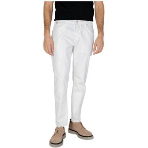 Antony Morato, Slim Fit Heren Jeans Wit, Heren, Maat:W34