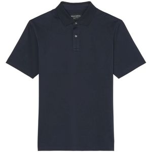 Marc O'Polo, Tops, Heren, Blauw, M, Polo shirt jersey regular