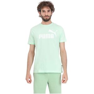 Puma, T-Shirts Groen, Heren, Maat:XL