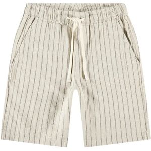 Kultivate, Korte broeken, Heren, Veelkleurig, XL, Katoen, Gestreepte Herringbone Amalfi Shorts