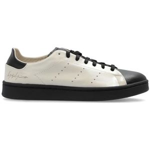 Y-3, Schoenen, Heren, Beige, 41 1/2 EU, Leer, Sportschoenen Stan Smith