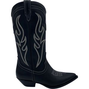 Sonora, Cowboy Boots Zwart, Dames, Maat:39 EU