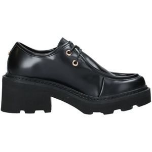 Cult, Schoenen, Dames, Zwart, 38 EU, Leer, Veterlaarzen