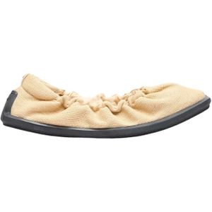 Eytys, Schoenen, Dames, Beige, 38 EU, Canvas Ballerina Flats Ronde Neus