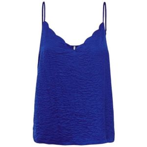 Only, Tops, Dames, Blauw, S, Polyester, Stijlvolle T-Shirt Top