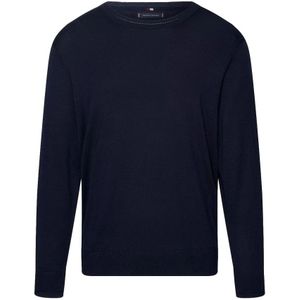 Tommy Hilfiger, Heren Pullover in Desert Sky Blauw Blauw, Heren, Maat:S