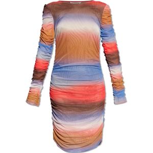Munthe, Kleedjes, Dames, Veelkleurig, S, ‘Madagascar’ gradient jurk