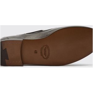 Scarosso, Schoenen, Heren, Bruin, 43 1/2 EU, Leer, Met de hand vervaardigde bootschoen loafers