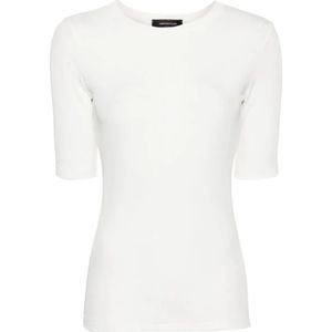 Fabiana Filippi, Tops, Dames, Wit, 2Xs, Witte T-shirts & Polos voor vrouwen