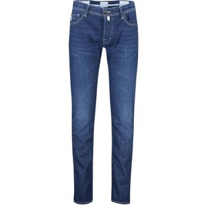 Tramarossa, Donkerblauwe Denim Jeans Blauw, Heren, Maat:W31 L34