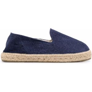 Manebí, Navy Blue La Havana Espadrilles voor Heren Blauw, Heren, Maat:42 EU