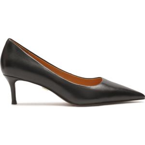 Kazar, Schoenen, Dames, Zwart, 37 EU, Leer, Klassieke zwarte lage pumps