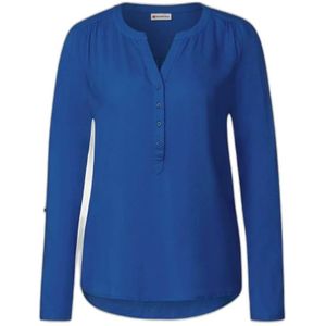 Street One, Blouses & Shirts, Dames, Blauw, M, Blouses