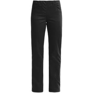 LauRie, Broeken, Dames, Zwart, XS, Katoen, Klassieke Straight-Leg Navy Broek