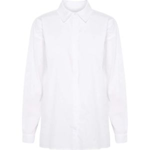 My Essential Wardrobe, Blouses & Shirts, Dames, Wit, 2Xl, Katoen, Klassieke Witte Blouse