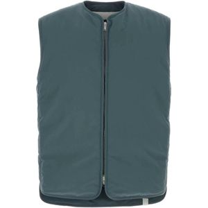 Jil Sander, Vests Blauw, Heren, Maat:L