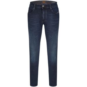 Camel Active, Donkerblauwe denim jeans Blauw, Heren, Maat:W42 L32