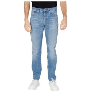 Armani Exchange, Jeans, Heren, Blauw, W34 L30, Katoen, Heren Skinny Jeans