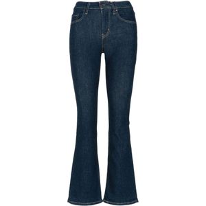 Levi's, Jeans, Dames, Blauw, W25 L30, Denim, Hoge Bootcut Jeans