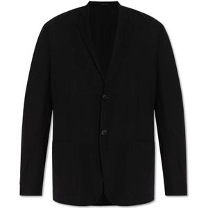 Giorgio Armani, Wollen blazer Blauw, Heren, Maat:L