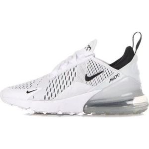 Nike, Witte/Zwarte/Witte Air Max 270 Sneakers Wit, Dames, Maat:36 EU