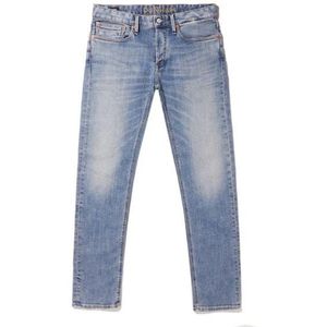 Denham, Blauwe Slim Fit Jeans met Authentieke Uitstraling Blauw, Heren, Maat:W32 L32